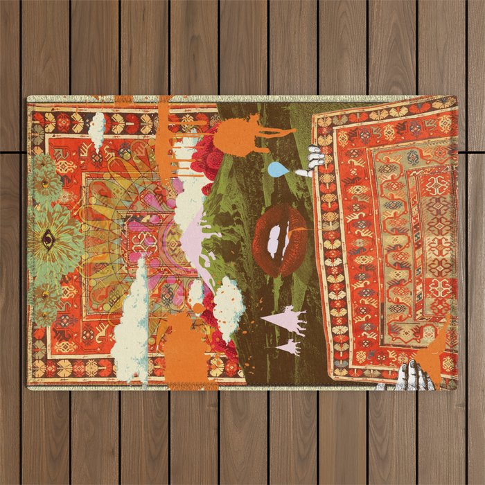 MORNING PSYCHEDELIA Outdoor Rug Gallery Image 1