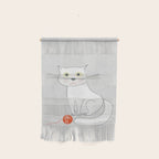 White Cat Wall Hanging Gallery Image 1