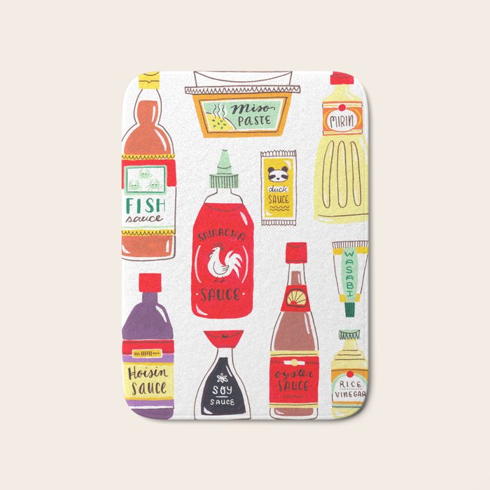 Asian Seasonings Bath Mat Gallery Image 1