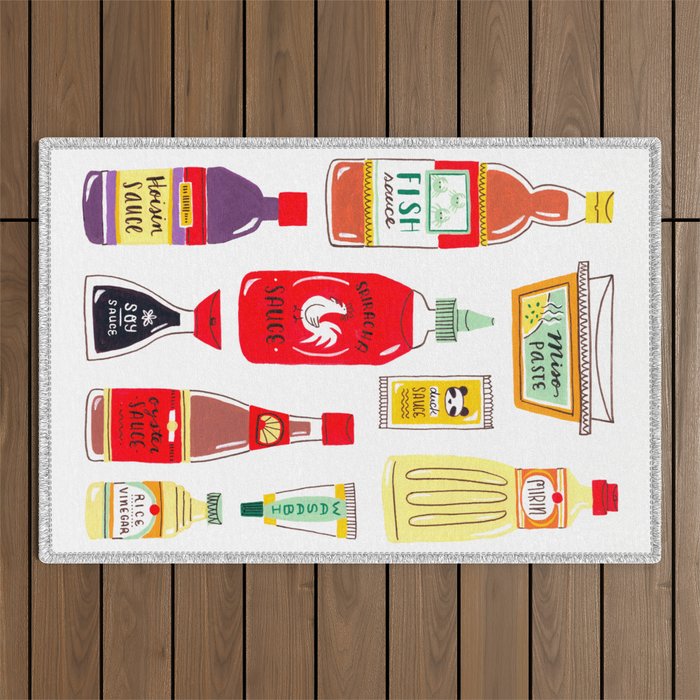 Asian Seasonings Outdoor Rug Gallery Image 1