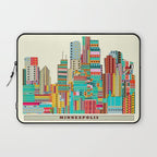Minneapolis city  Laptop Sleeve Gallery Image 1