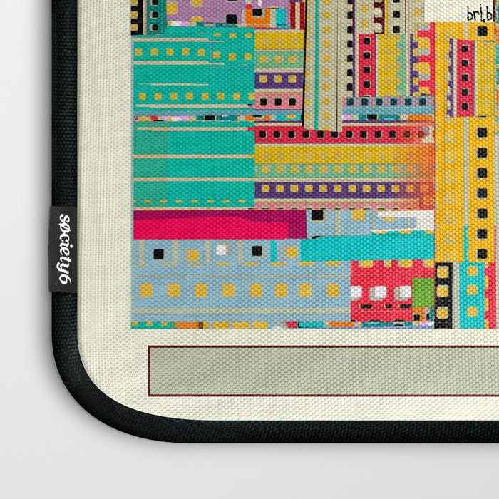 Minneapolis city  Laptop Sleeve Gallery Image 3