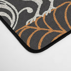 All Hallows' Eve - Black Orange Halloween Desk Mat Gallery Image 4