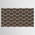 All Hallows' Eve - Black Orange Halloween Tablecloth Gallery Image 2