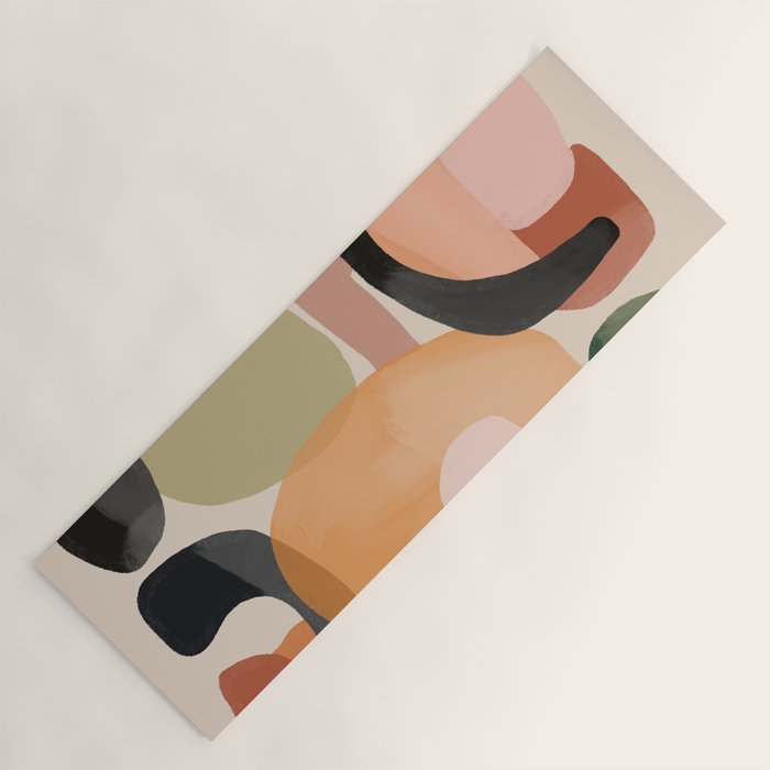 Modern Abstract Art 144 Yoga Mat Gallery Image 1
