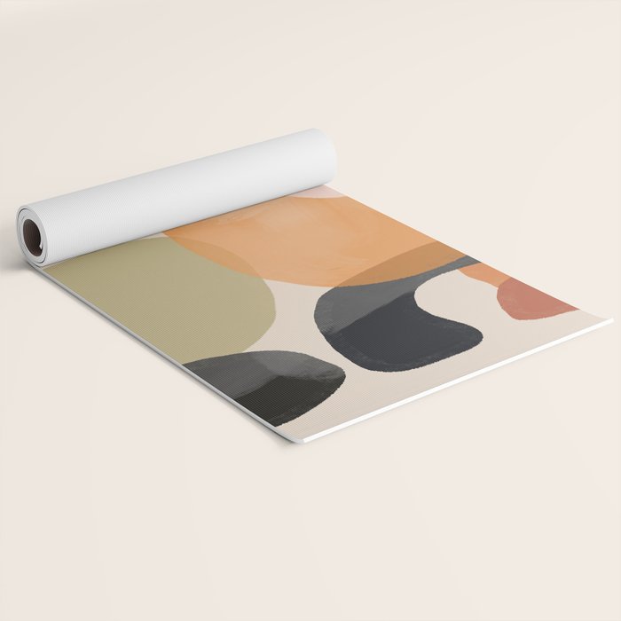 Modern Abstract Art 144 Yoga Mat Gallery Image 2