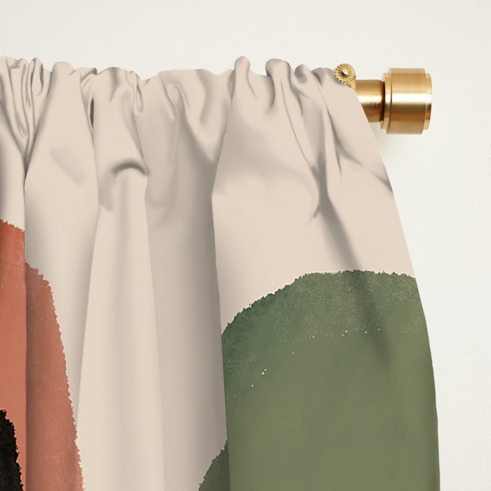 Modern Abstract Art 144 Window Curtain Gallery Image 2