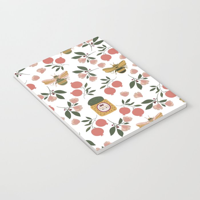 Rosh Hashansh Honey Bees and Pomegranates Notebook Gallery Image 3