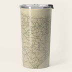 Vintage Texas Highway Map (1919) Travel Mug Gallery Image 2