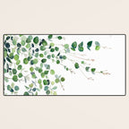 Eucalyptus Watercolor Desk Mat Gallery Image 3