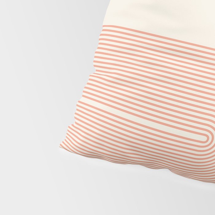 Abstraction_SUN_DOUBLE_LINE_POP_ART_Minimalism_001C Pillow Sham Gallery Image 4