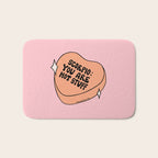 Scorpio Conversation Heart Bath Mat Gallery Image 1