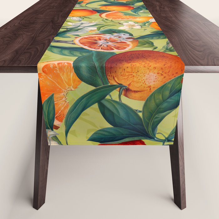 Orange Blossoms Table Runner Gallery Image 1