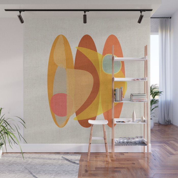Surf & Boomerang Wall Mural Gallery Image 1
