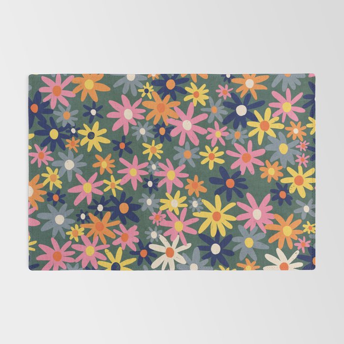 Vintage flowers Rug Gallery Image 2