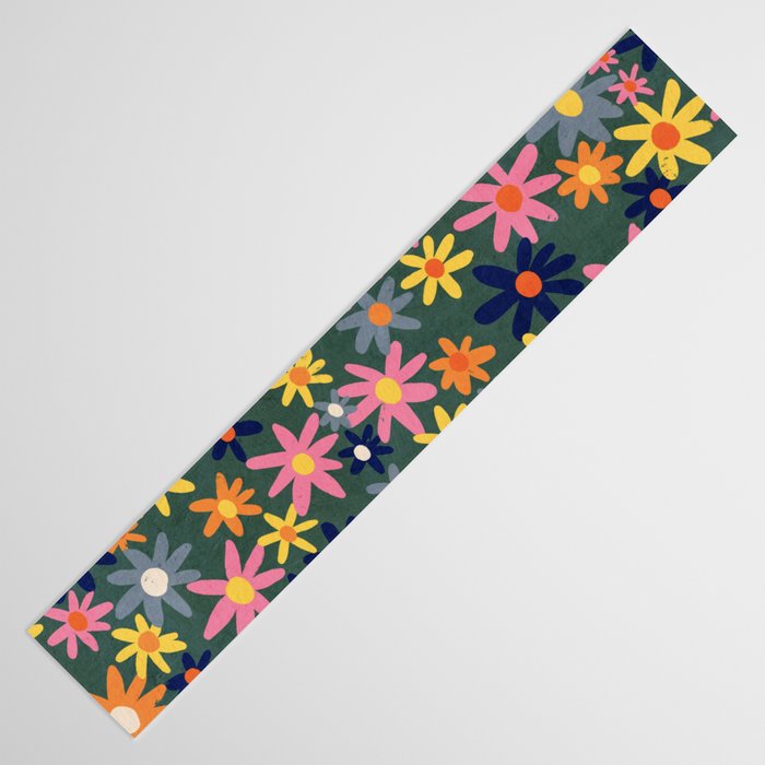 Vintage flowers Table Runner Gallery Image 3