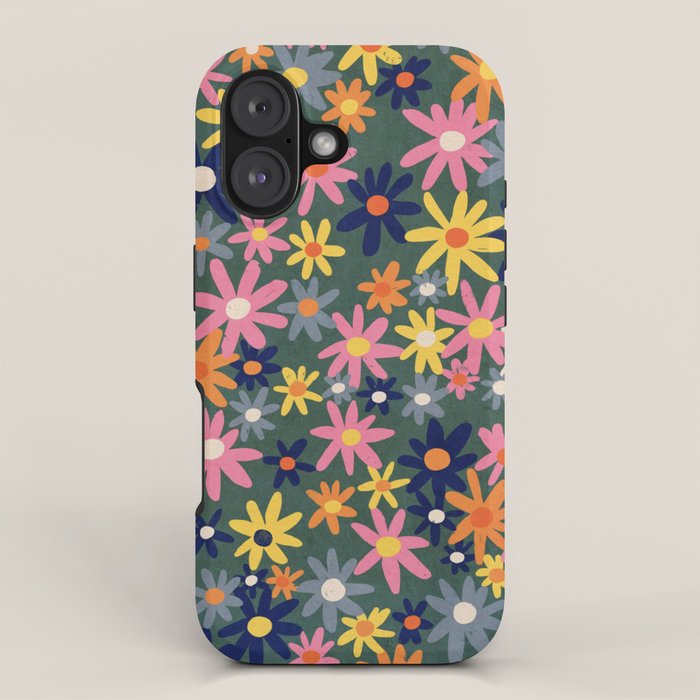 Vintage flowers iPhone Case Gallery Image 1