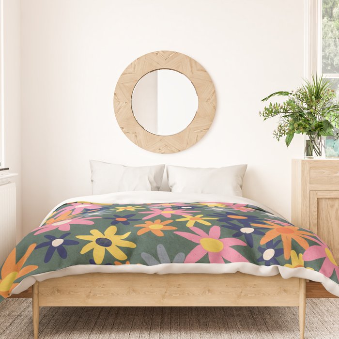 Vintage flowers Duvet Cover Gallery Image 3