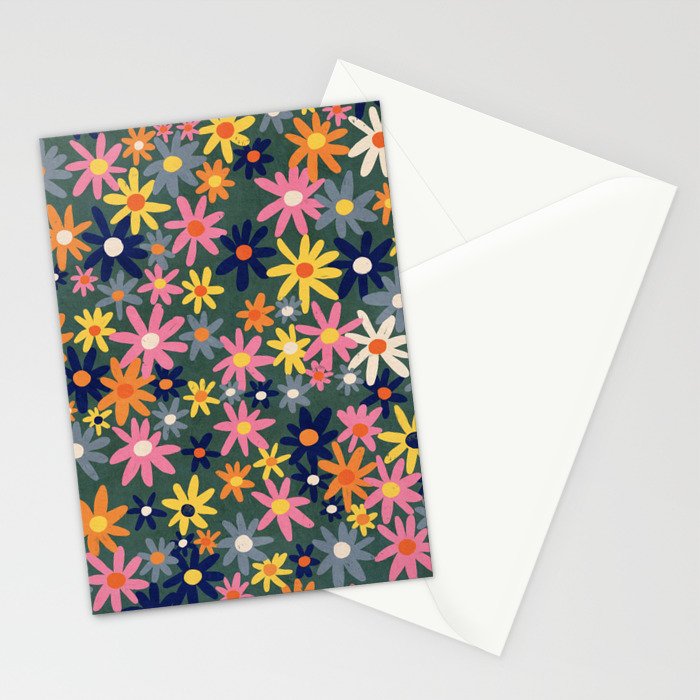 Vintage flowers Stationery Card Gallery Image 2