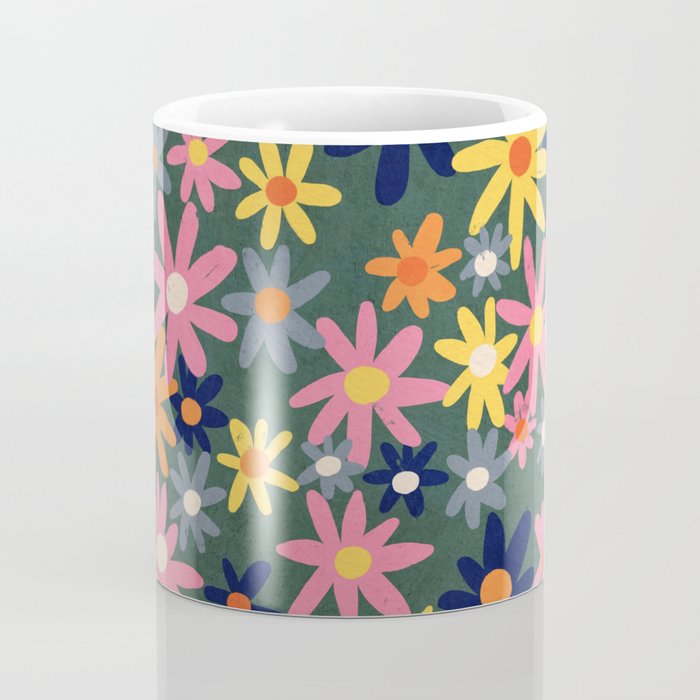 Vintage flowers Coffee Mug Gallery Image 4