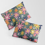 Vintage flowers Pillow Sham Gallery Image 3