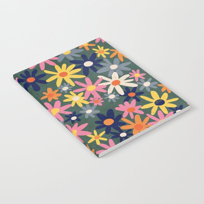 Vintage flowers Notebook Gallery Image 2