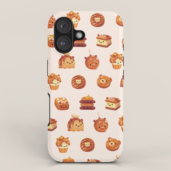 Salted caramel bear iPhone Case Gallery Image 1