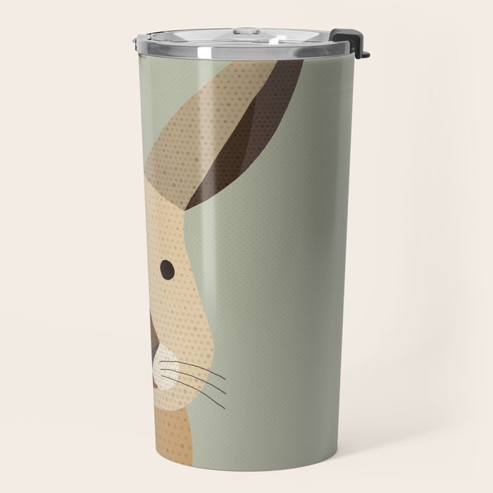Whimsy European Hare Travel Mug Gallery Image 2