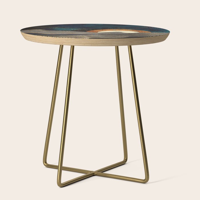 Gold & Silver Fields Side Table Gallery Image 1