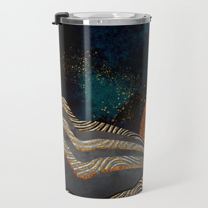 Gold & Silver Fields Travel Mug Gallery Image 3