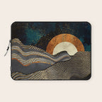 Gold & Silver Fields Laptop Sleeve Gallery Image 1