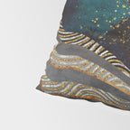 Gold & Silver Fields Pillow Sham Gallery Image 4