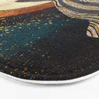 Gold & Silver Fields Bath Mat Gallery Image 3