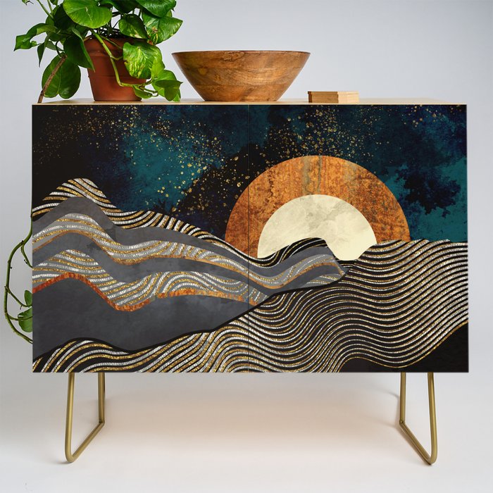 Gold & Silver Fields Credenza Gallery Image 1