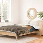 Gold & Silver Fields Duvet Cover Gallery Image 2