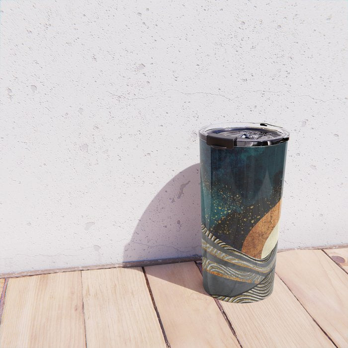 Gold & Silver Fields Travel Mug Gallery Image 4