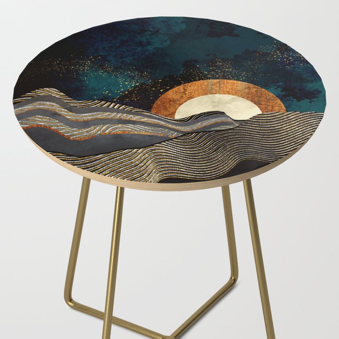Gold & Silver Fields Side Table Gallery Image 2