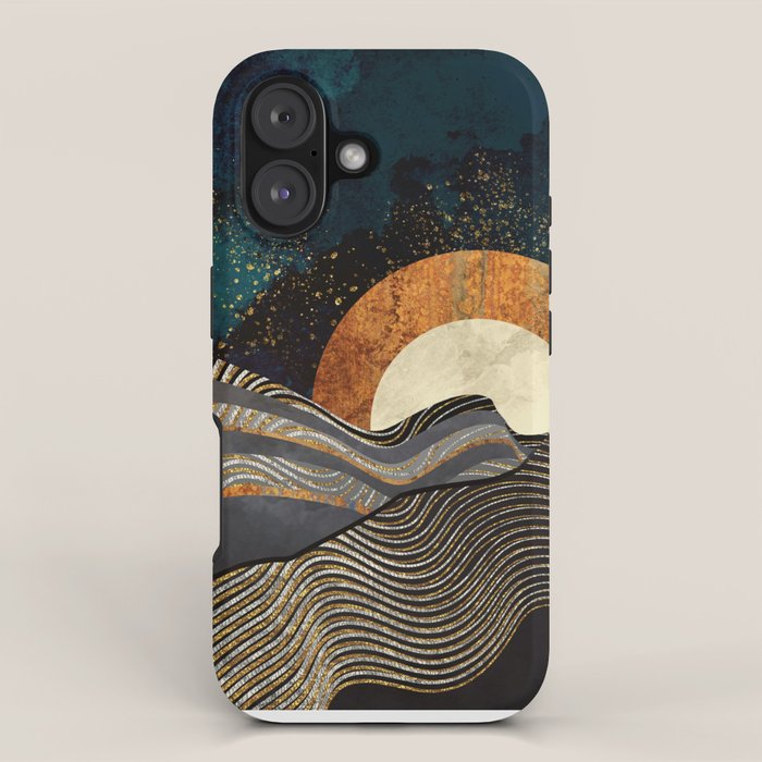 Gold & Silver Fields iPhone Case Gallery Image 1