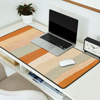 Neutral Abstract Pattern #5 Desk Mat Gallery Image 2