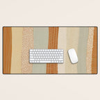 Neutral Abstract Pattern #5 Desk Mat Gallery Image 1