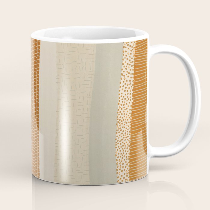 Neutral Abstract Pattern #5 Coffee Mug Gallery Image 1