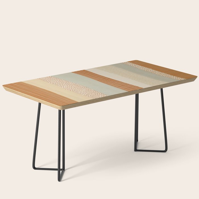 Neutral Abstract Pattern #5 Coffee Table Gallery Image 1