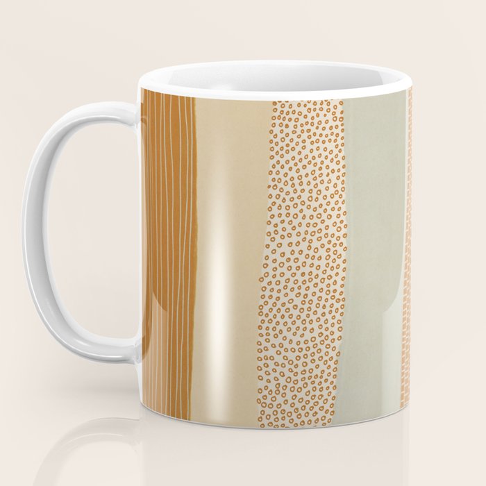 Neutral Abstract Pattern #5 Coffee Mug Gallery Image 3