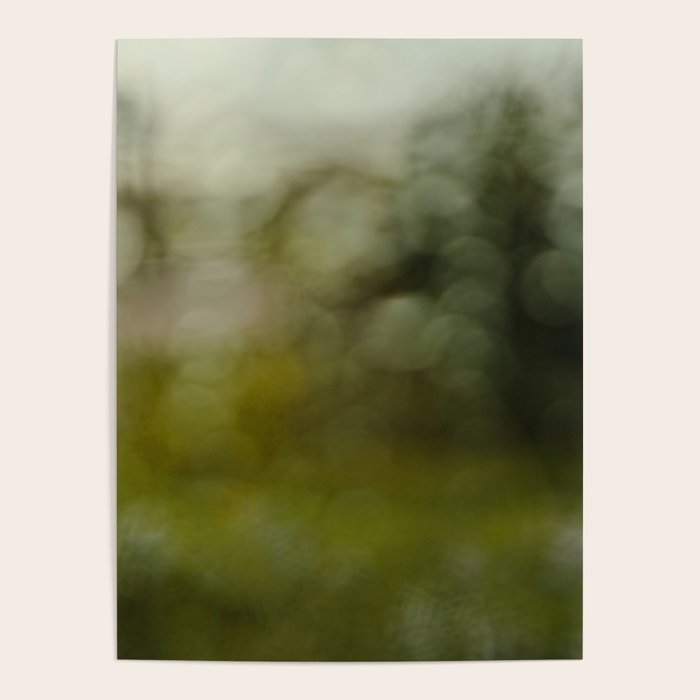 raindrop abstract photograph no. 6 - nature photography Poster Gallery Image 4