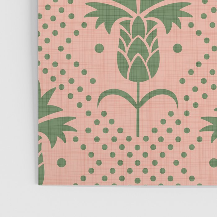 Bachelor Button Boutonniere Peach Green Poster Gallery Image 3