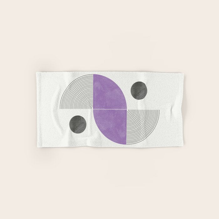Geometric Shape 03 Bath Towel Gallery Image 1
