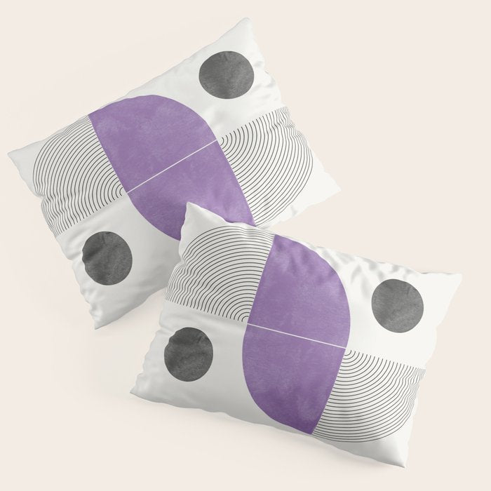 Geometric Shape 03 Pillow Sham Gallery Image 1