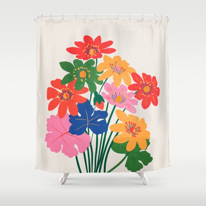 Botanica: Matisse Edition Shower Curtain Gallery Image 1