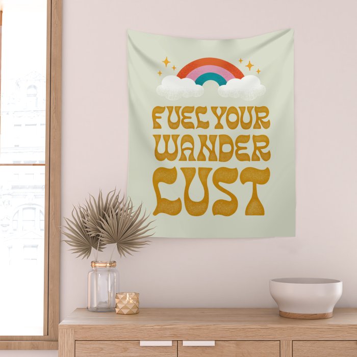Fuel Your Wanderlust Wall Tapestry Gallery Image 2