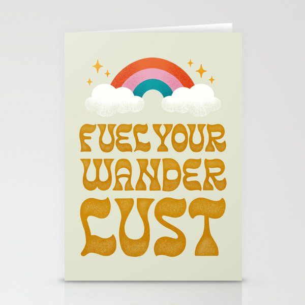 Fuel Your Wanderlust Stationery Card Gallery Image 2